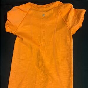 - Lululemon orange top